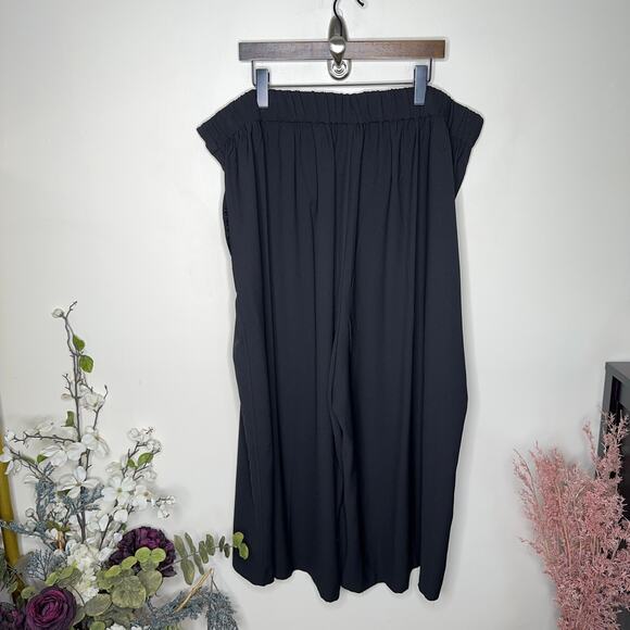 Madewell Black Wide Leg Pants - Picture 3 of 6
